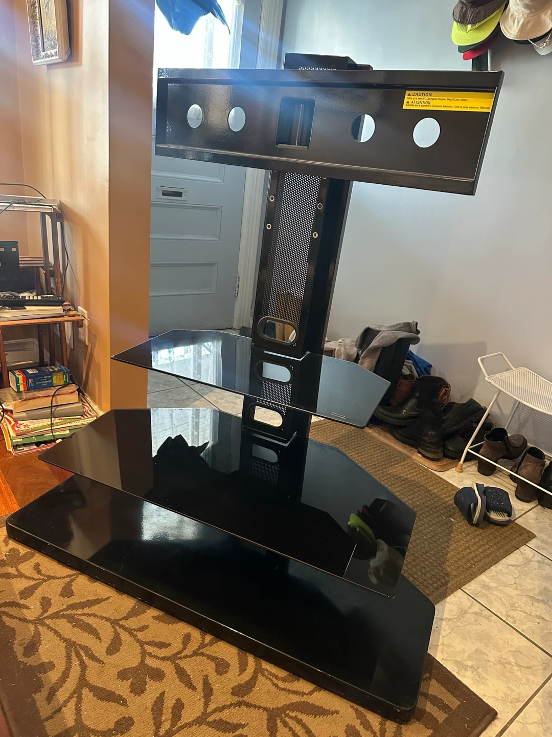 LG 55" TV + Stand with 3 Shelves - photo 4