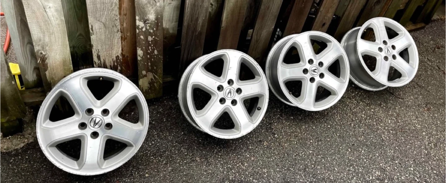 Acura 17” OEM Rims – 5x114.3 Bolt Pattern – Excellent Condition - photo 2