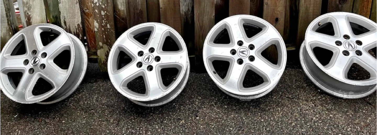 Acura 17” OEM Rims – 5x114.3 Bolt Pattern – Excellent Condition - photo 3