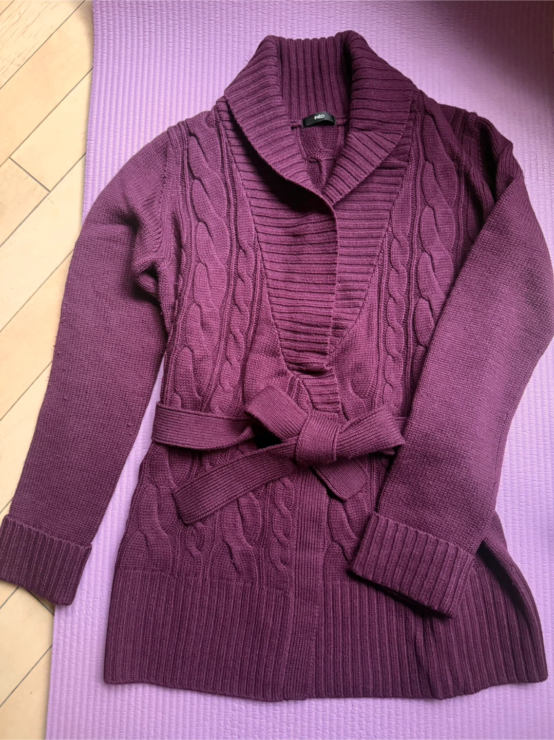 Woolmark Pure New Wool Cardigan