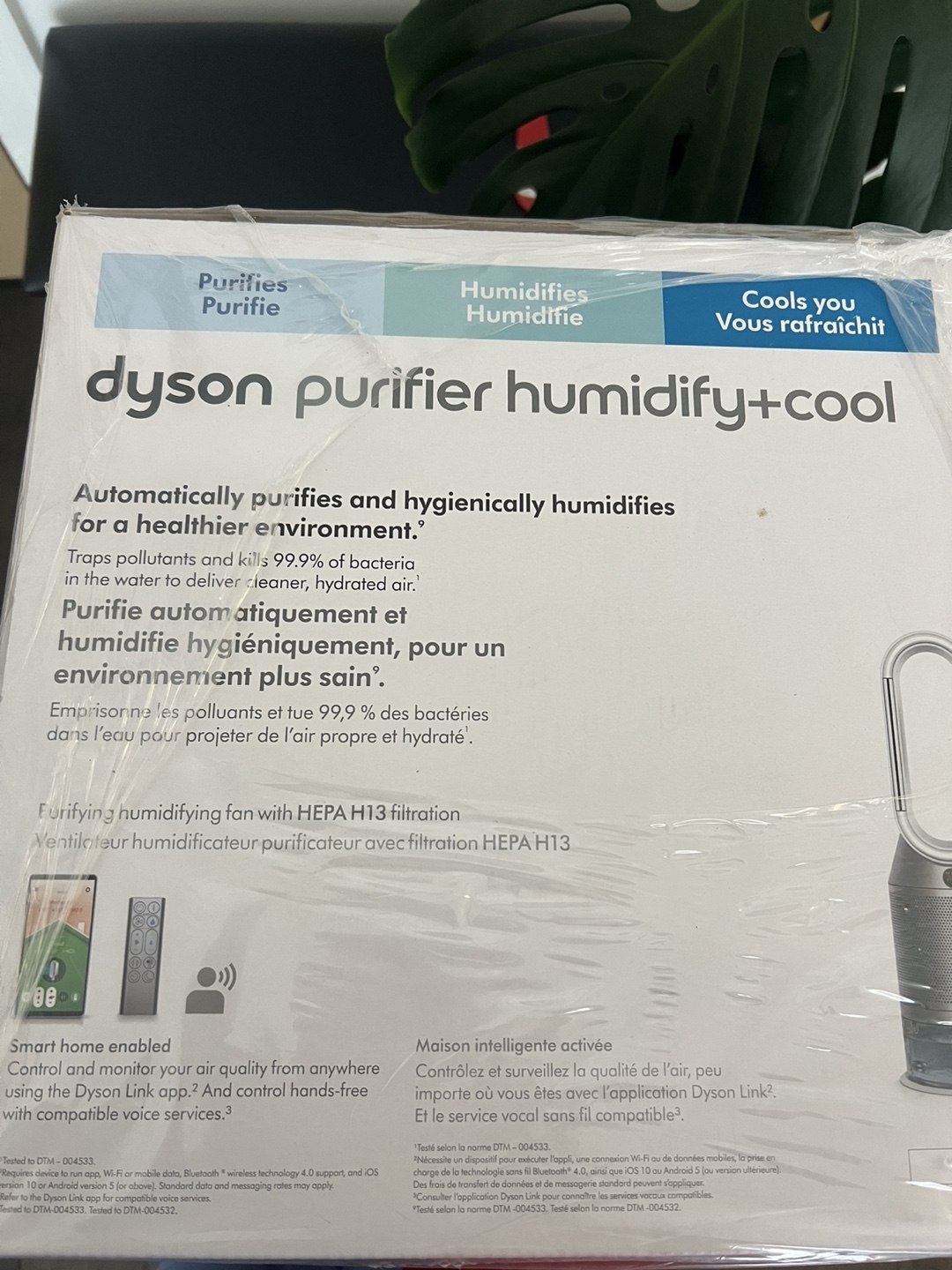 NEW Dyson Purifier Humidify+Cool PH03 (White/Silver) - photo 3