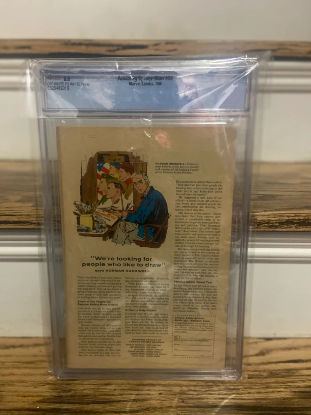 Amazing Spider-Man #56 CGC 6.0 1st App Captain George Stacy - photo 3