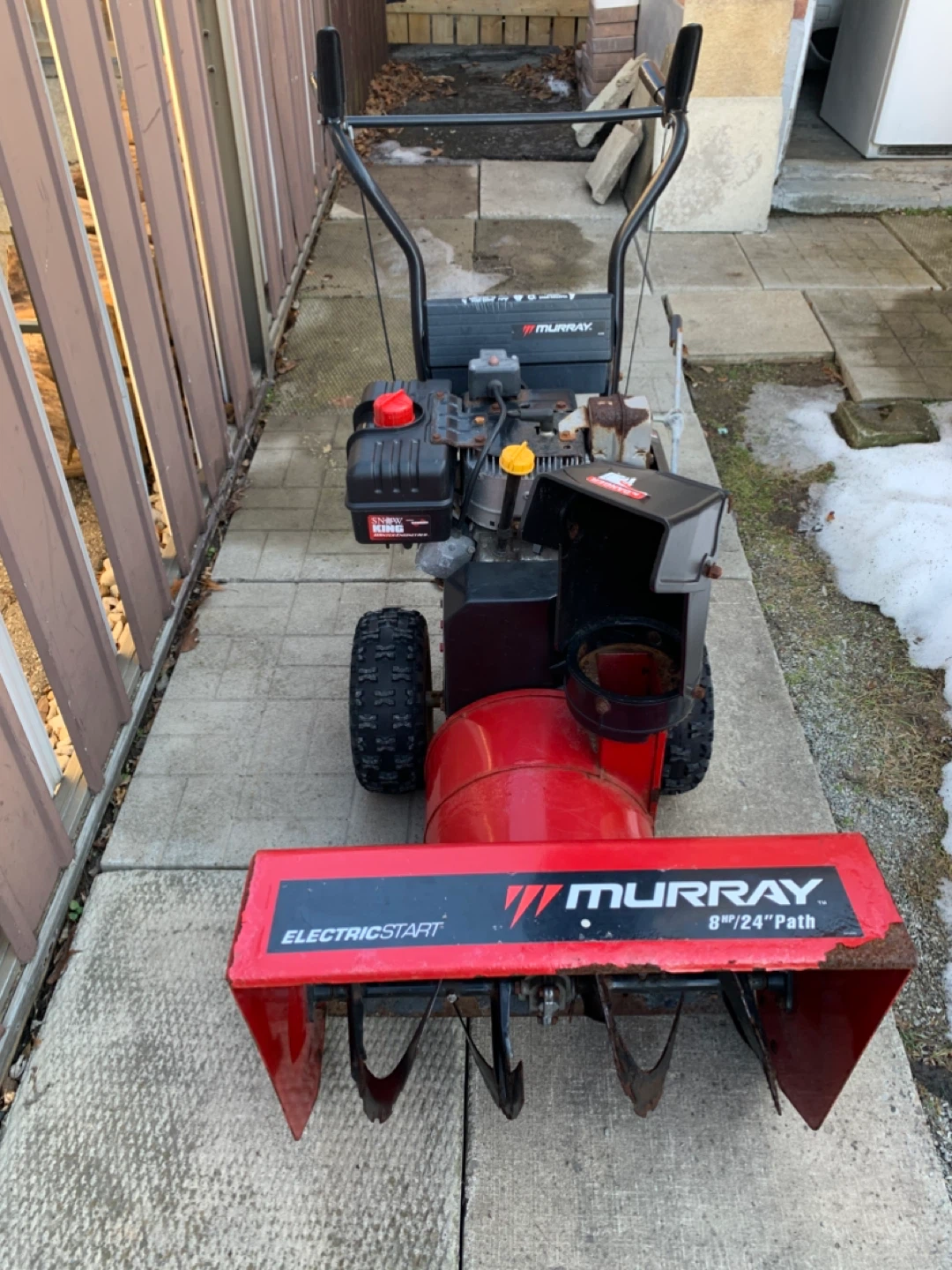 Murray 8Hp/24" Path Snowblower