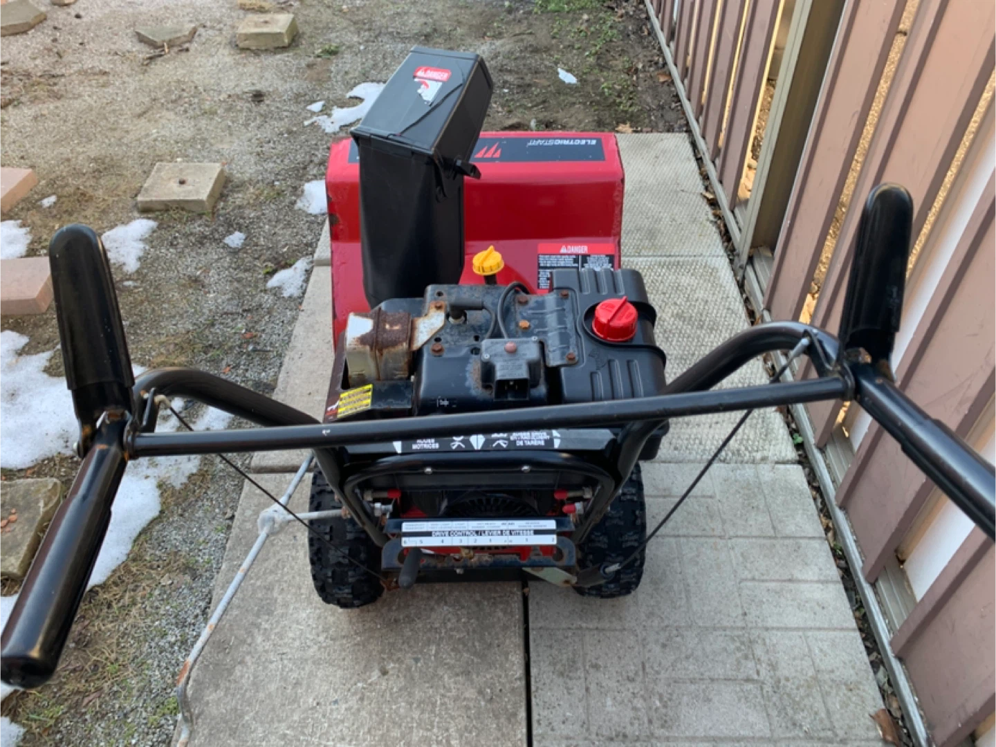 Murray 8Hp/24" Path Snowblower - photo 2