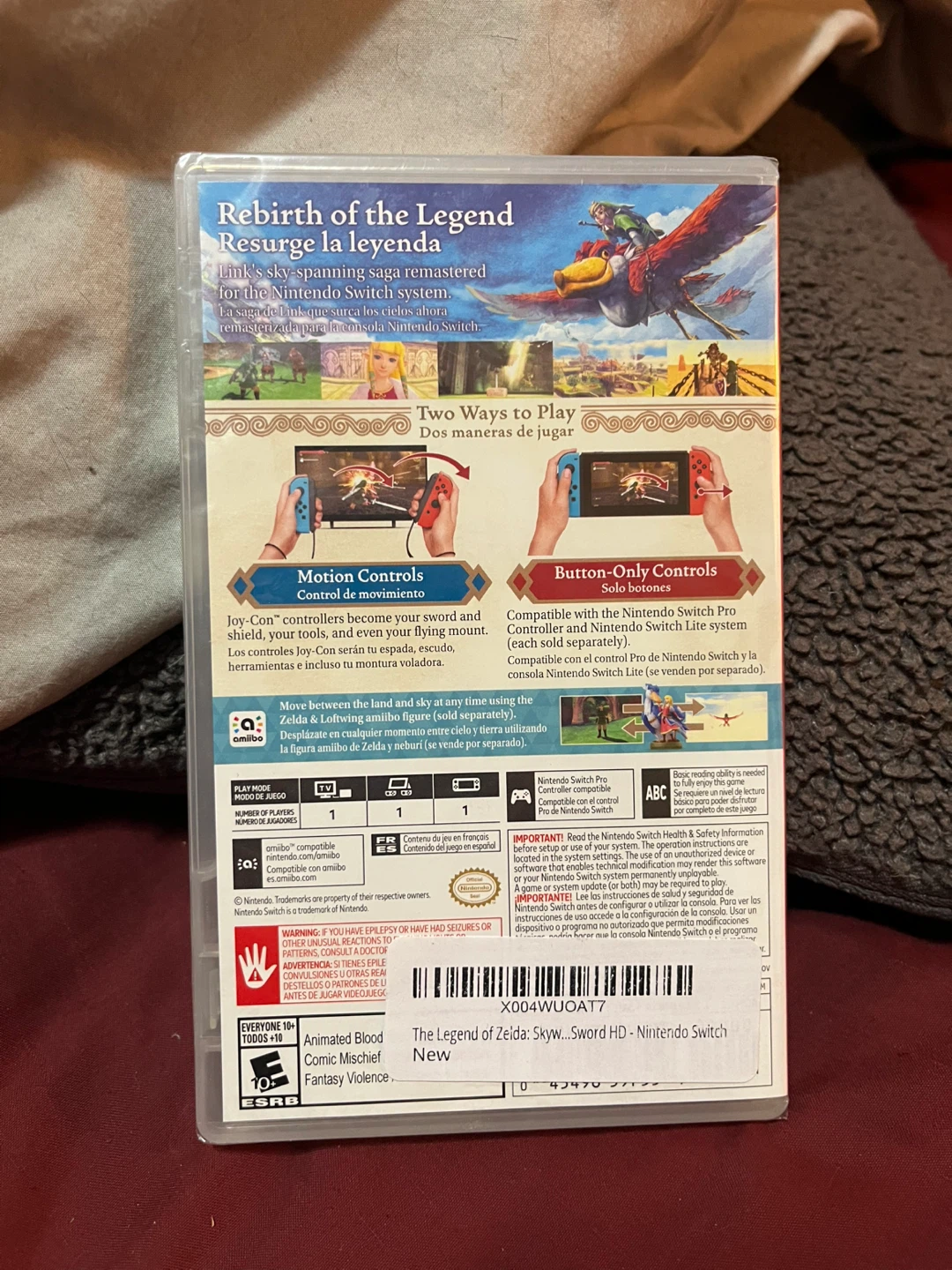 The Legend of Zelda: Skyward Sword HD Nintendo Switch Game - photo 2