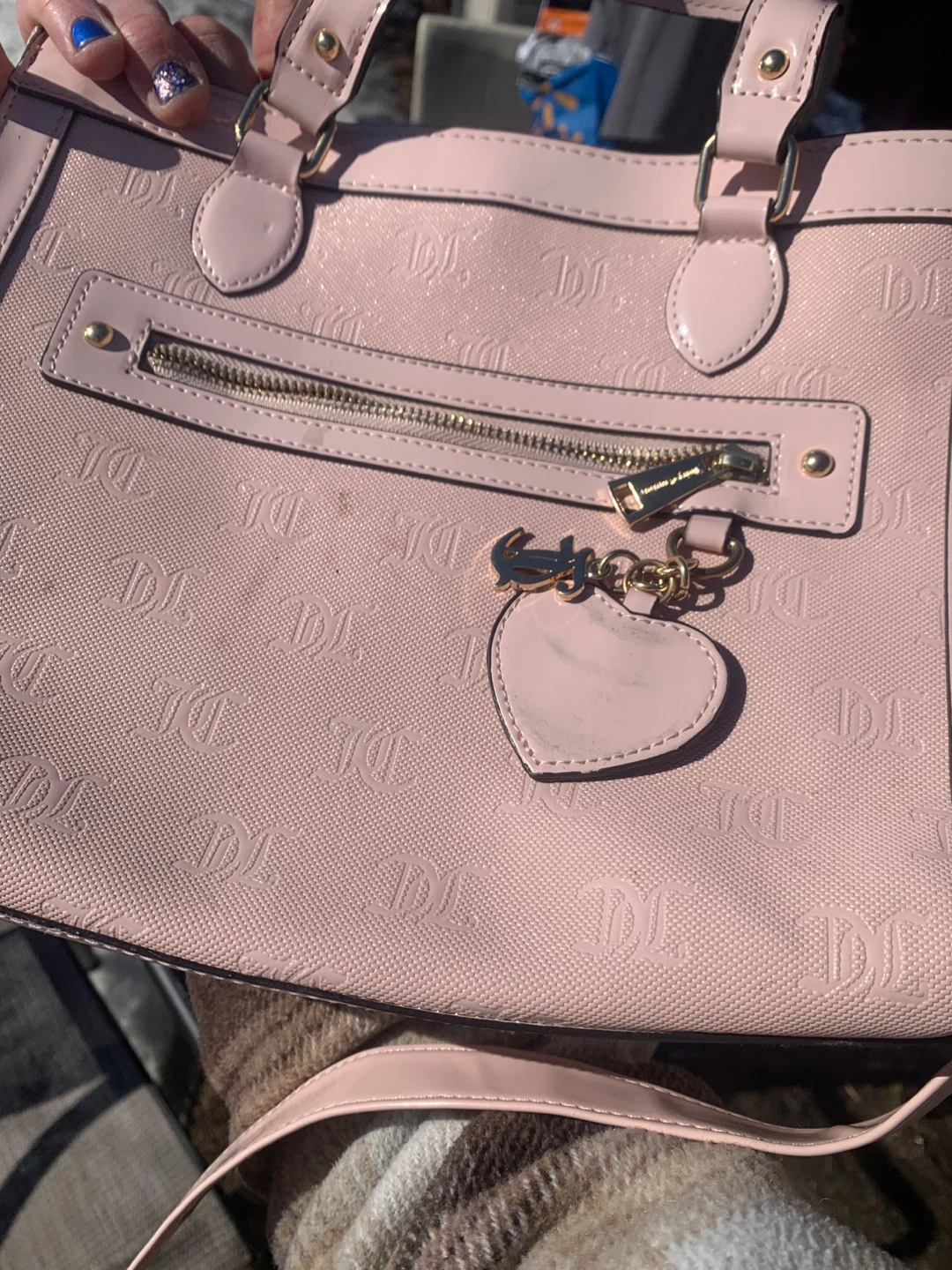 Juicy Couture Pink Satchel Handbag