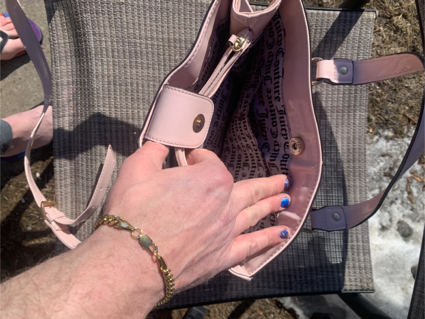 Juicy Couture Pink Satchel Handbag - photo 3