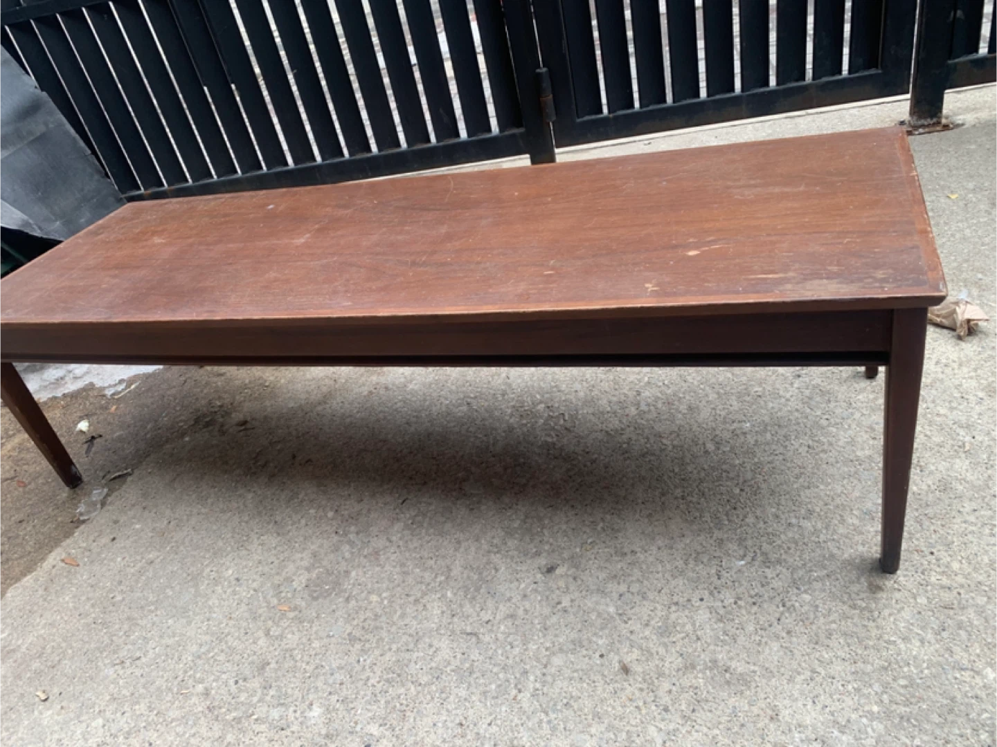 Wooden long Coffee Table - photo 2