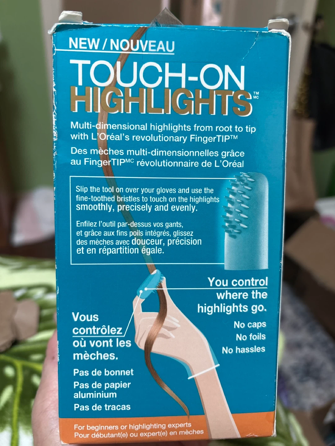 L'Oréal Touch-On Highlights Hair Colour Kit H90 Iced Champagne - photo 2