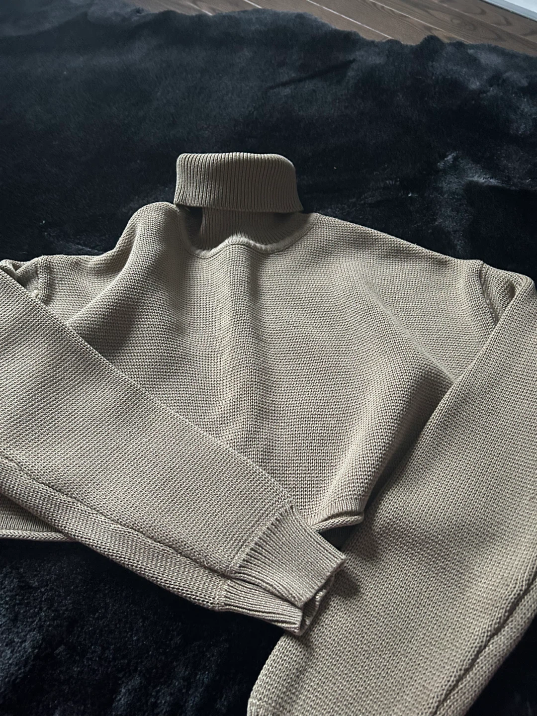 ZARA Cropped Turtleneck Sweater - photo 2