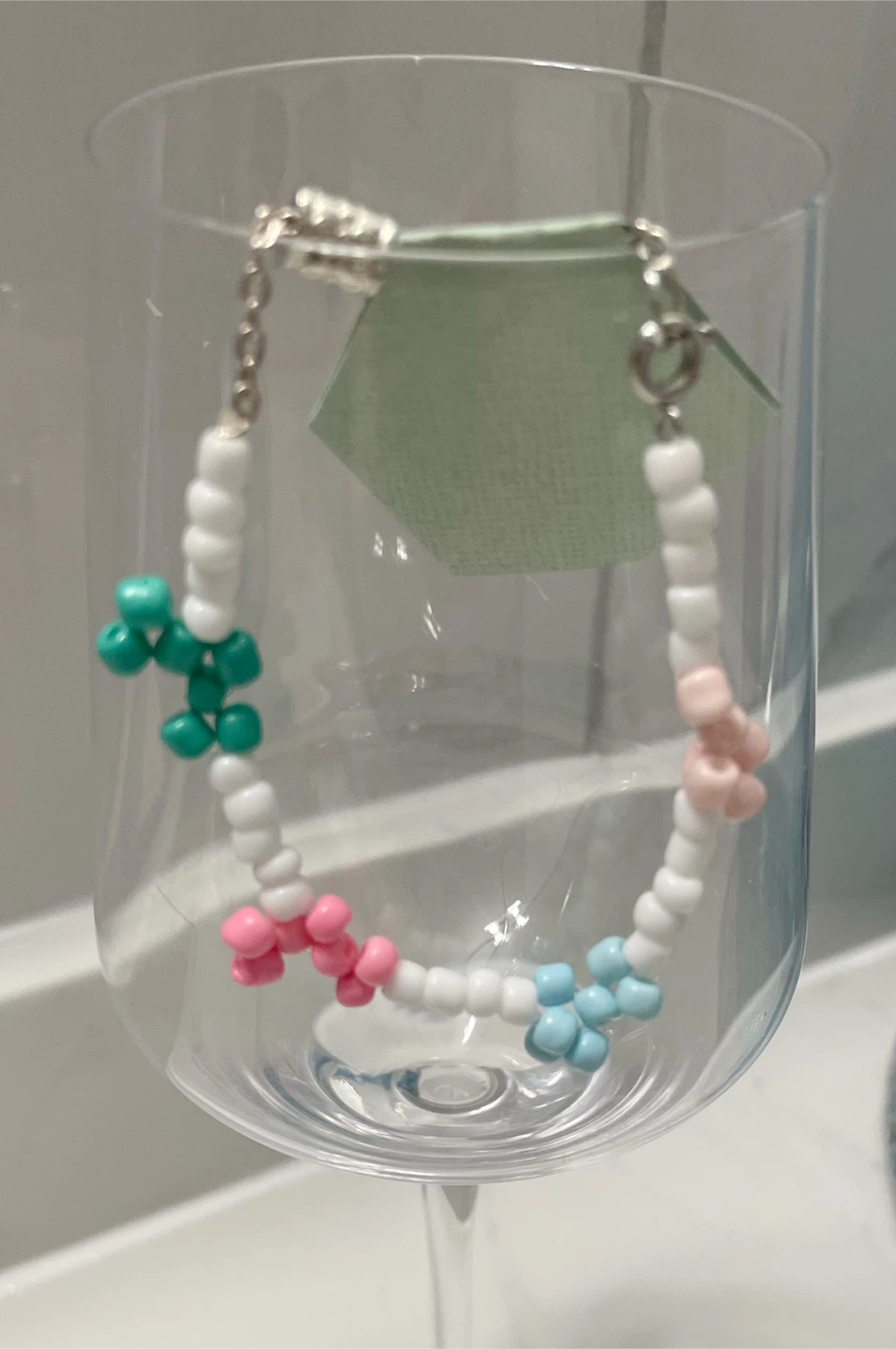Handmade Beaded Earrings and Bracelet Set - photo 5