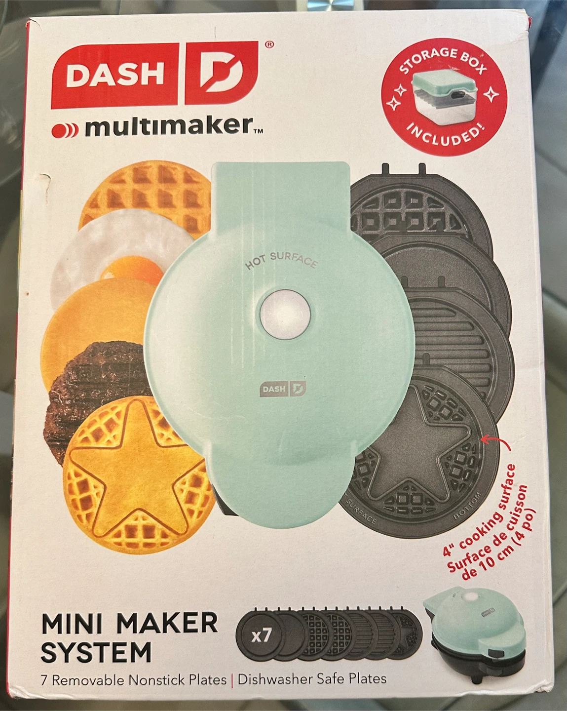 Dash MultiMaker Mini Maker System with 7 Removable Plates