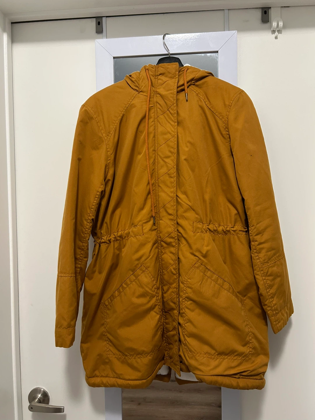 Old Navy Women's Sherpa Lined Parka Jacket - Size S