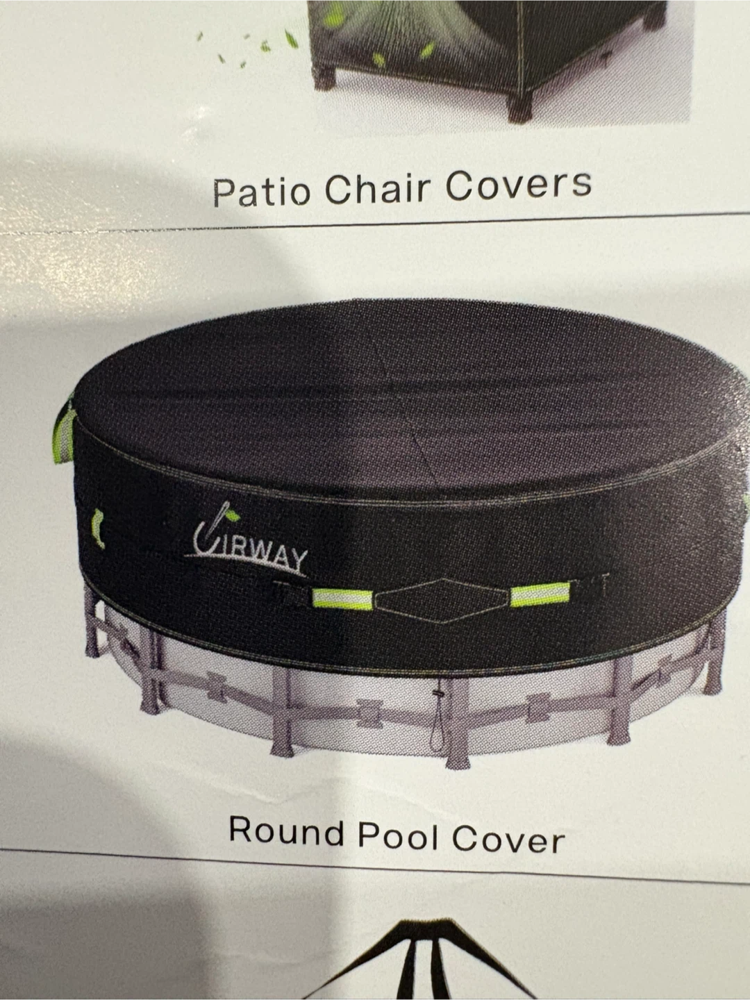 2 pool/hottub covers (79”x28”)