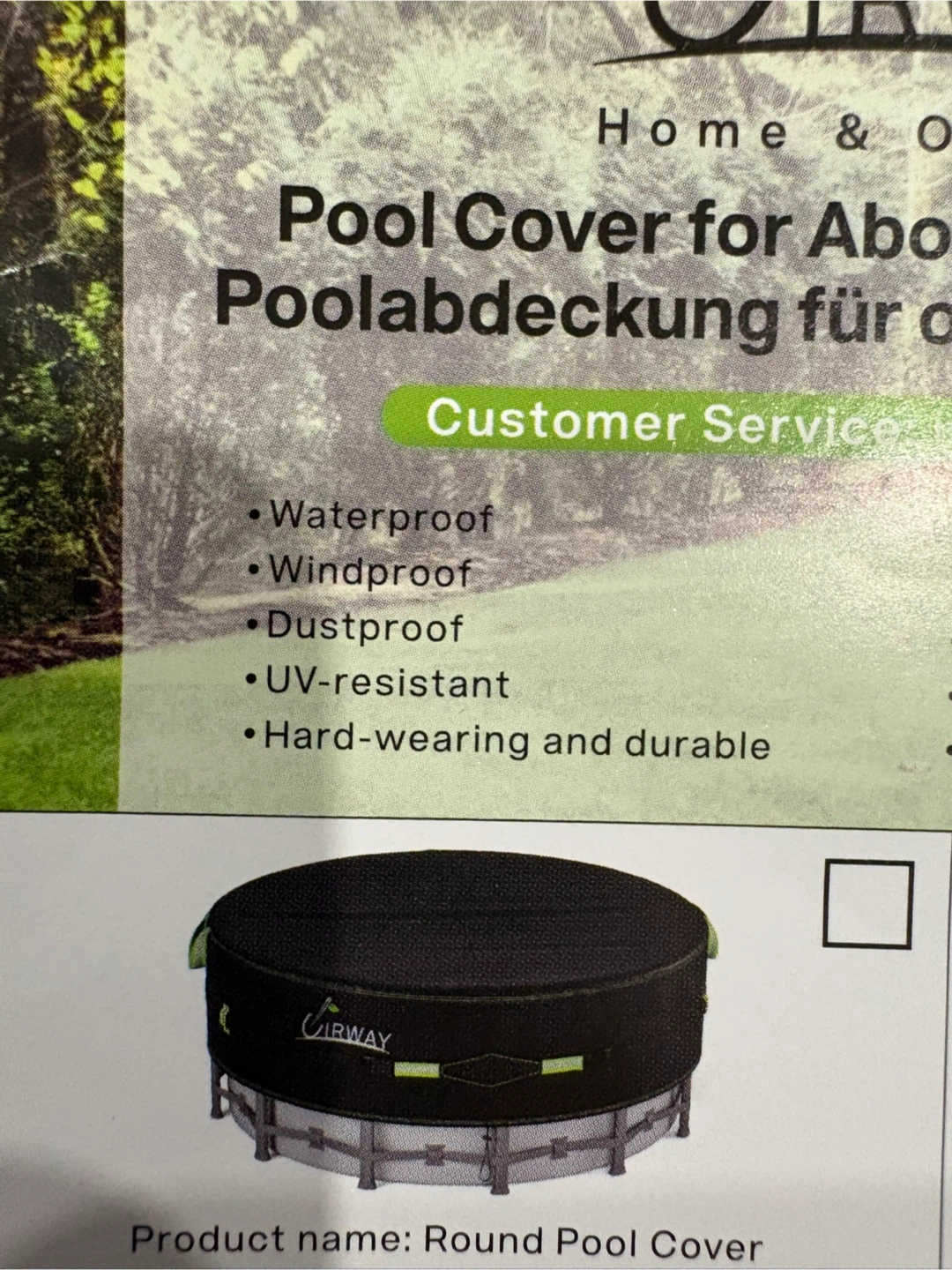 2 pool/hottub covers (79”x28”) - photo 3