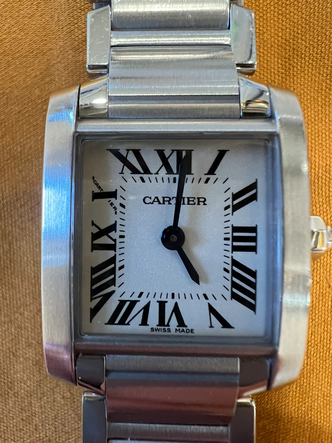 Cartier Tank 3217 Stainless Steel Watch - photo 3
