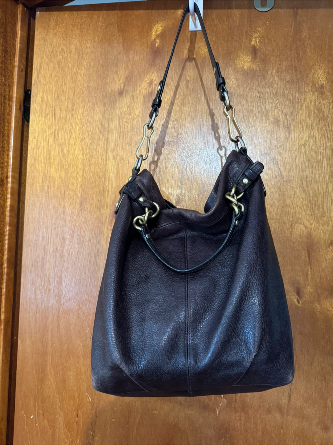 Coach Leather Shoulder Bag