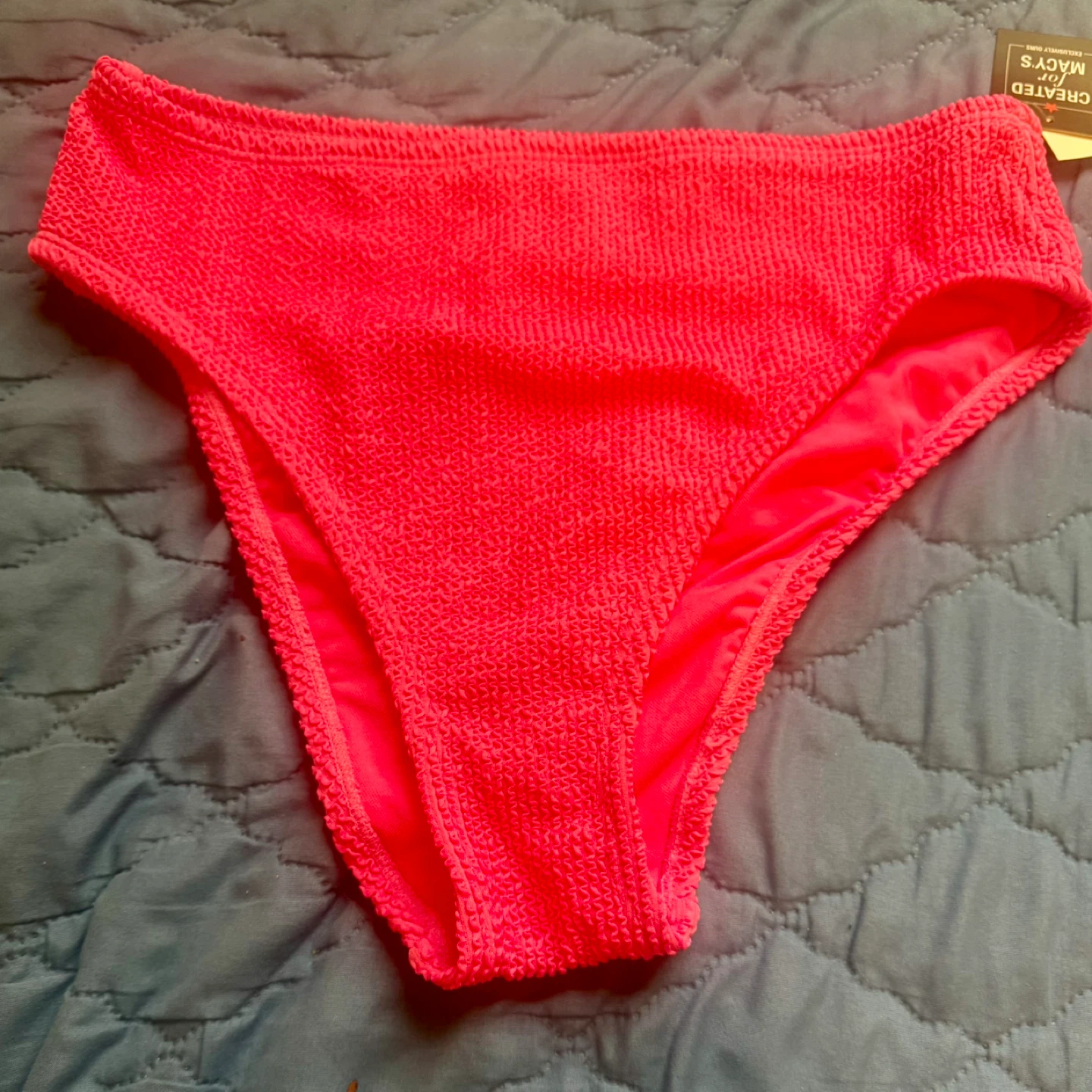 Brand New Pink Textured Bikini Set - Size S - photo 3