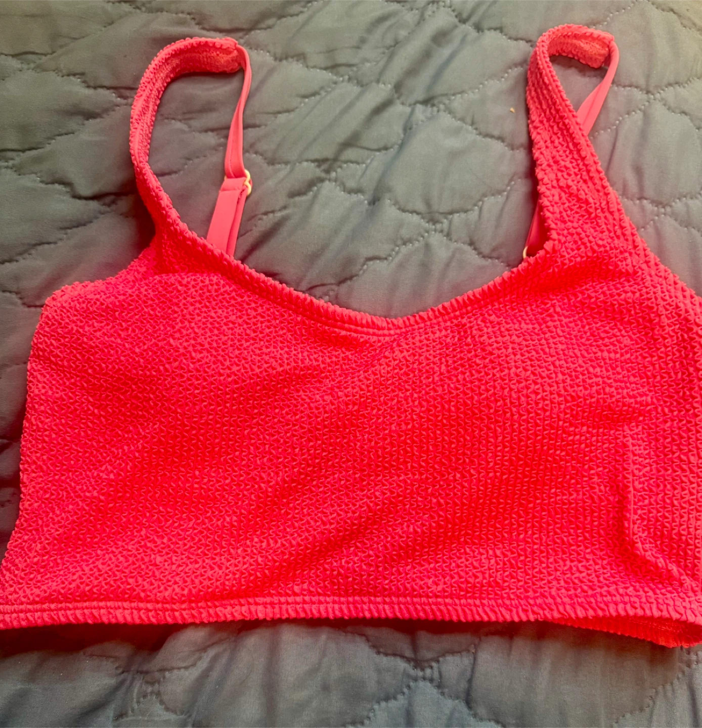 Brand New Pink Textured Bikini Set - Size S - photo 2