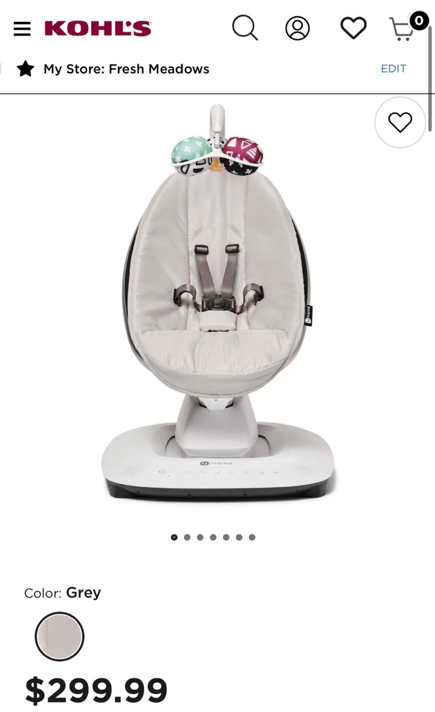 This 4moms MamaRoo 4 infant seat - photo 3