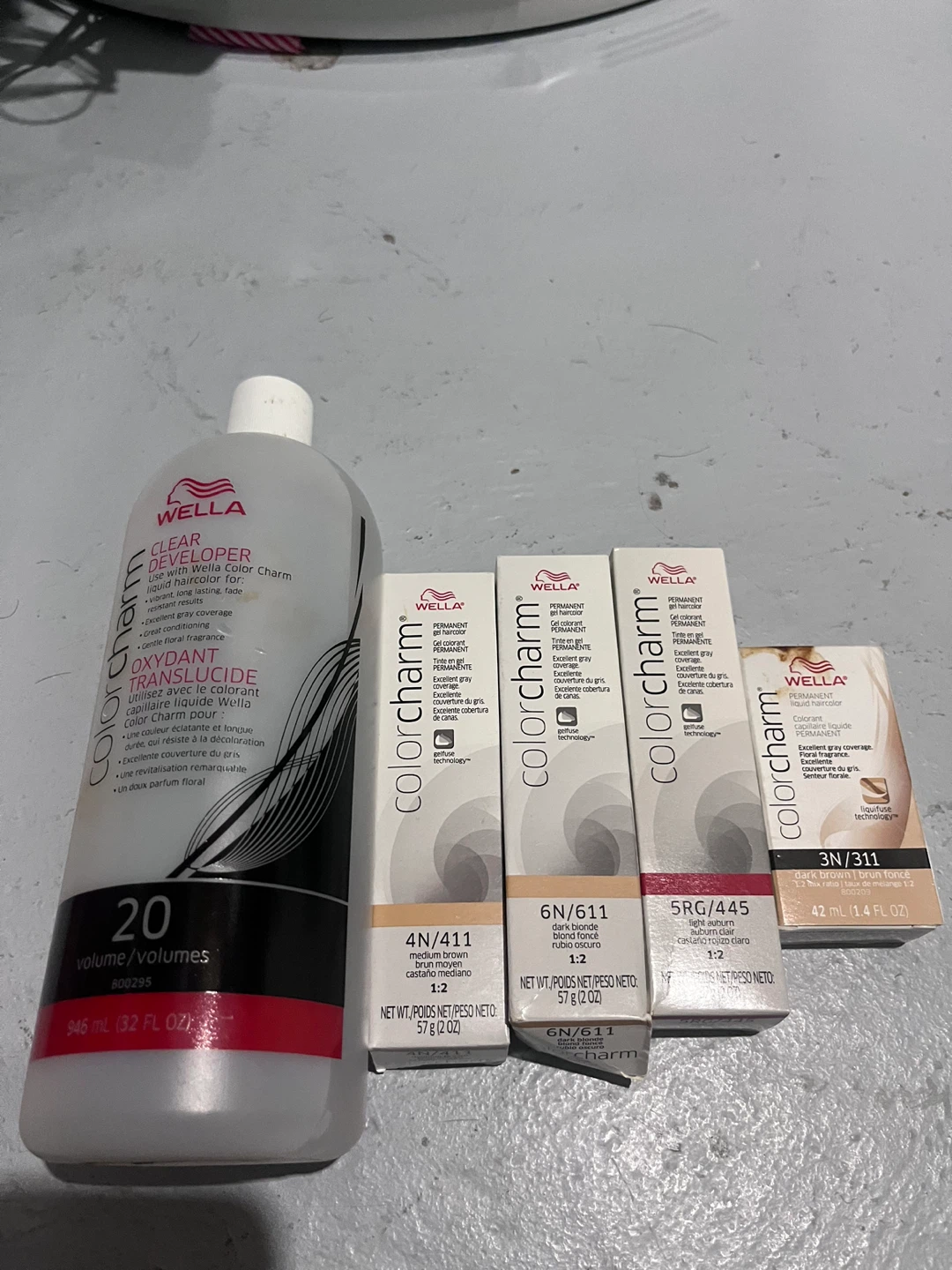 Wella Developer and Haircolor Kit