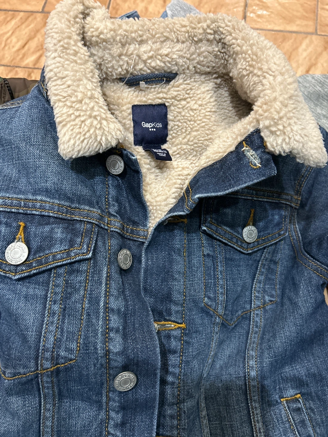 Gap Kids Sherpa Lined Denim Jacket - photo 2