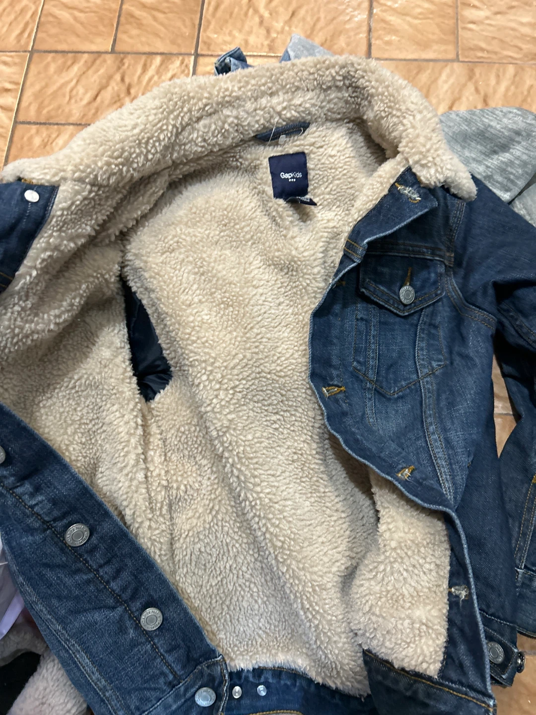 Gap Kids Sherpa Lined Denim Jacket - photo 3