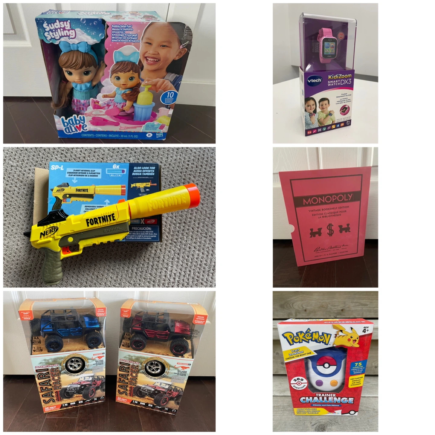 (New in box) Toys for boys and girls
