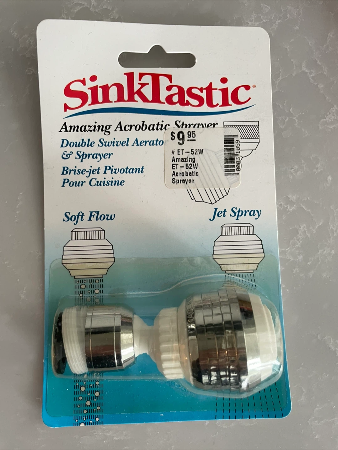 SinkTastic Double Swivel Aerator & Sprayer