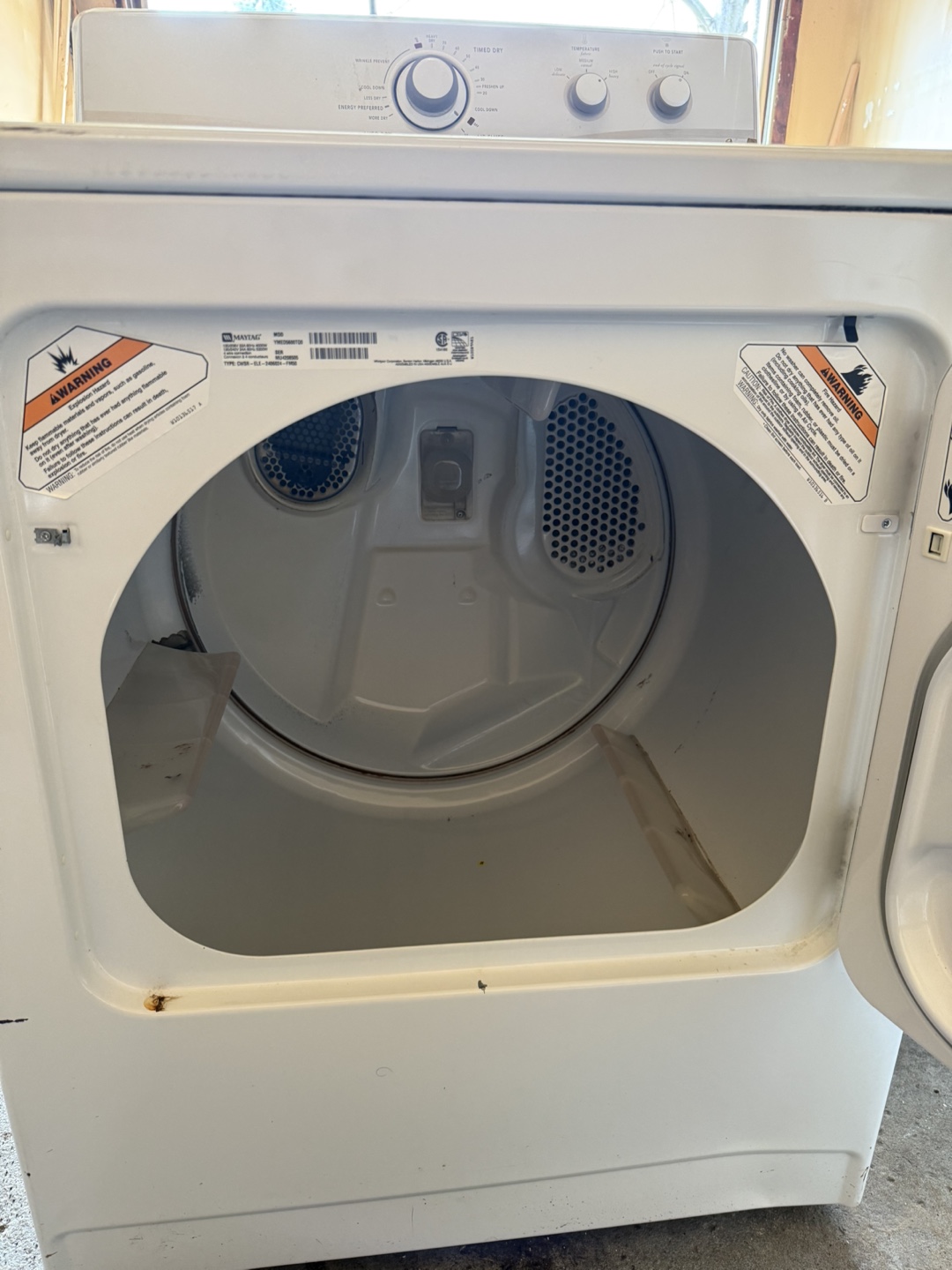 LG Top Load Washing Machine & Maytag Dryer Set - photo 4