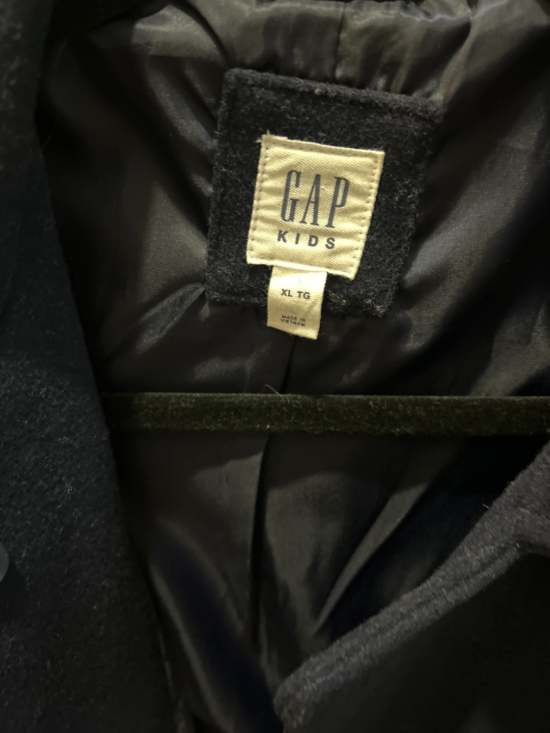 GAP Kids Navy Double-Breasted Peacoat - XL - photo 2