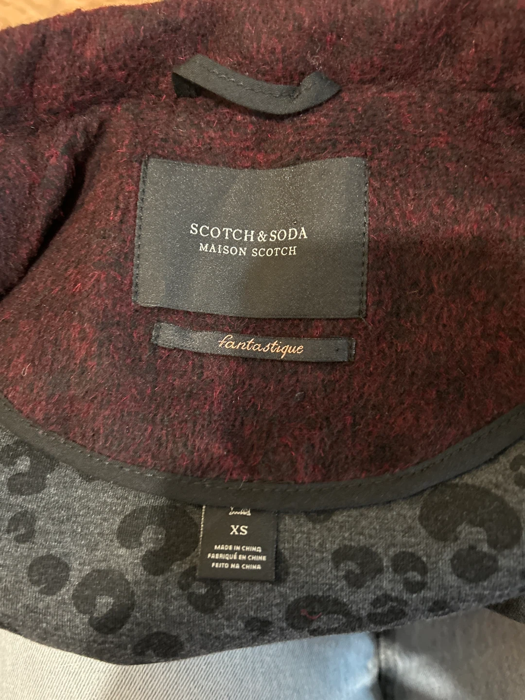 Scotch & Soda Maison Scotch Wool Blend Blazer XS