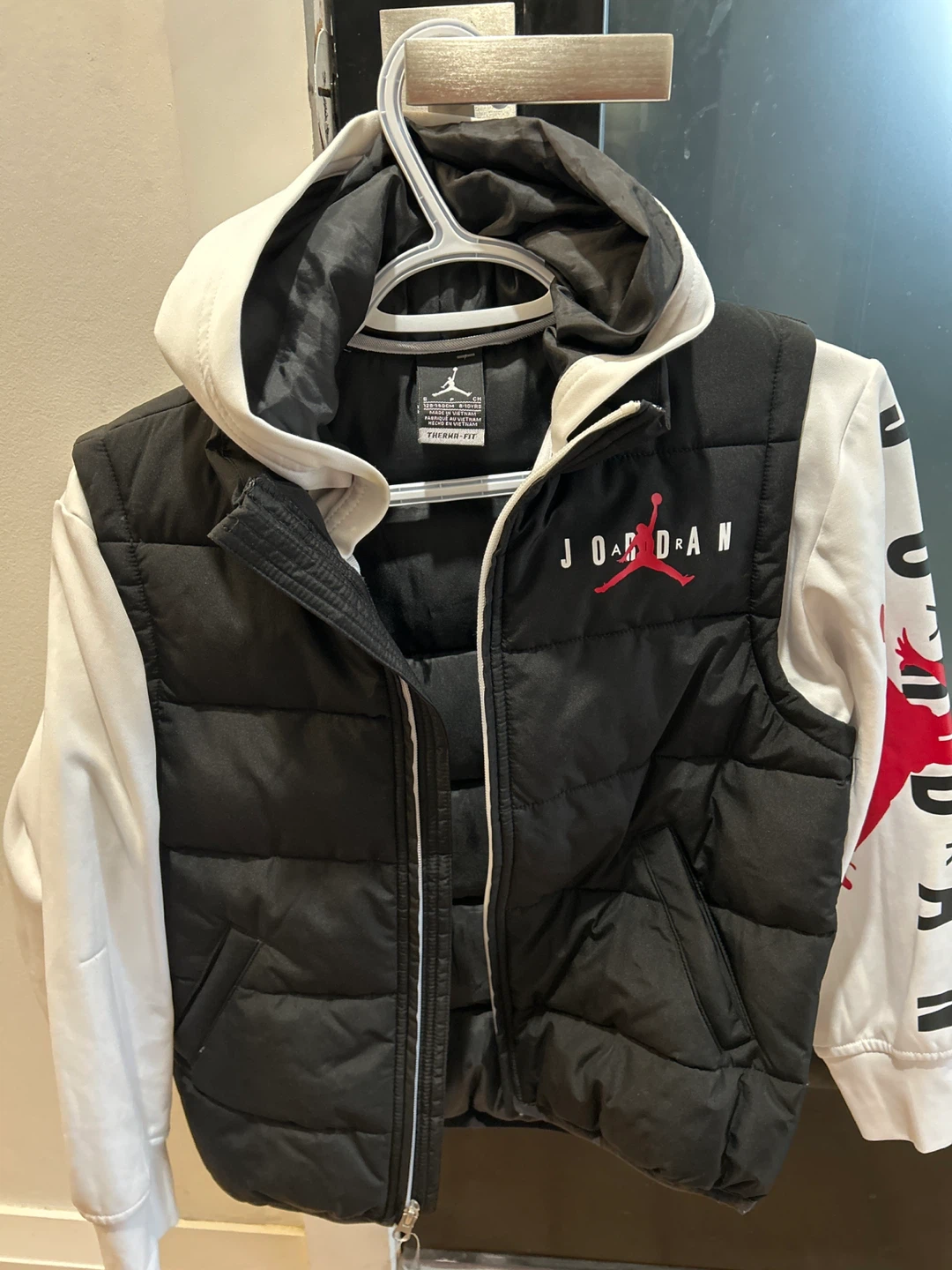 Jordan Therma-Fit Puffer Vest and Hoodie Set
