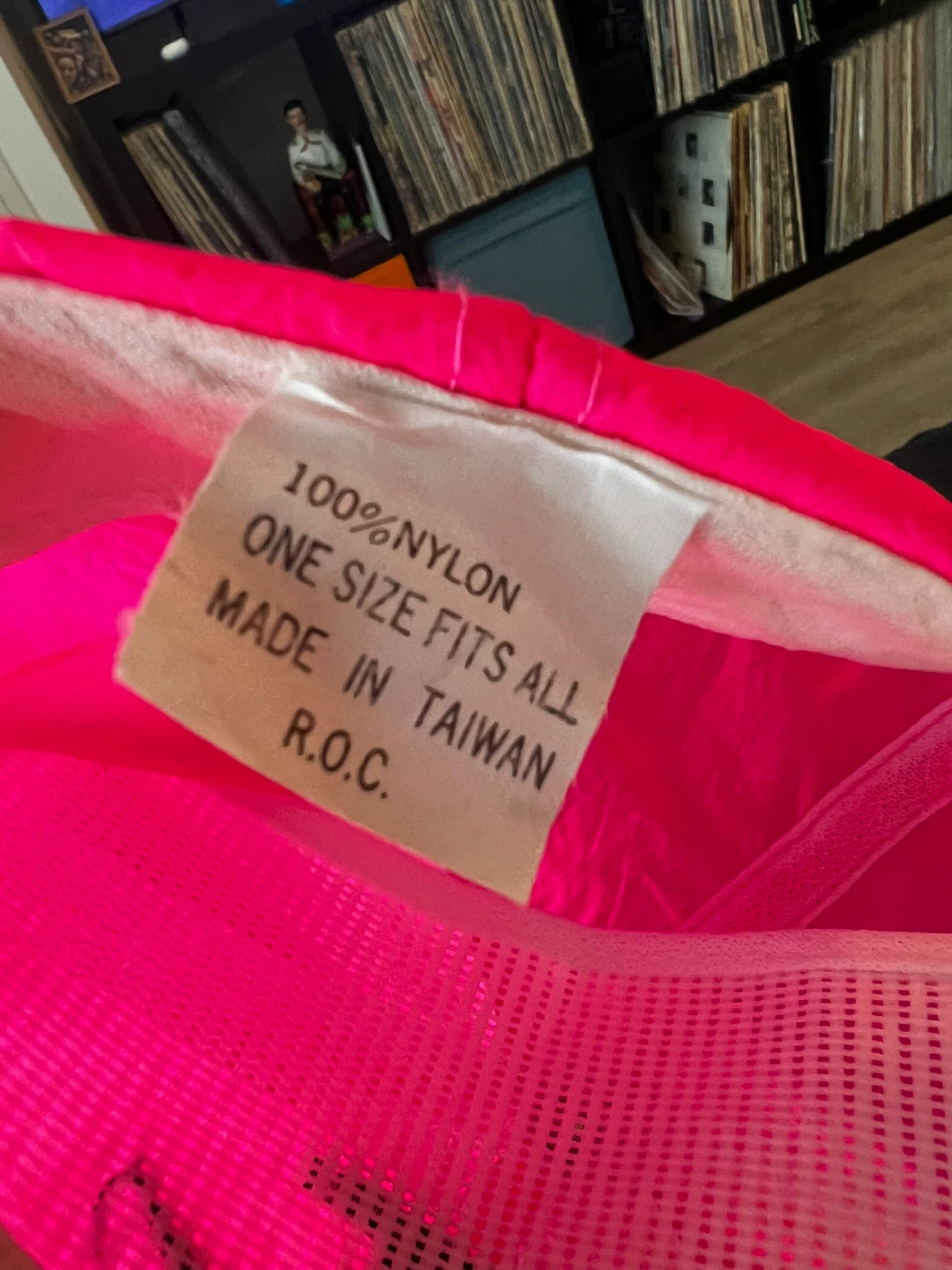 Vintage Nike Pink Nylon Cap One Size Fits All - photo 4