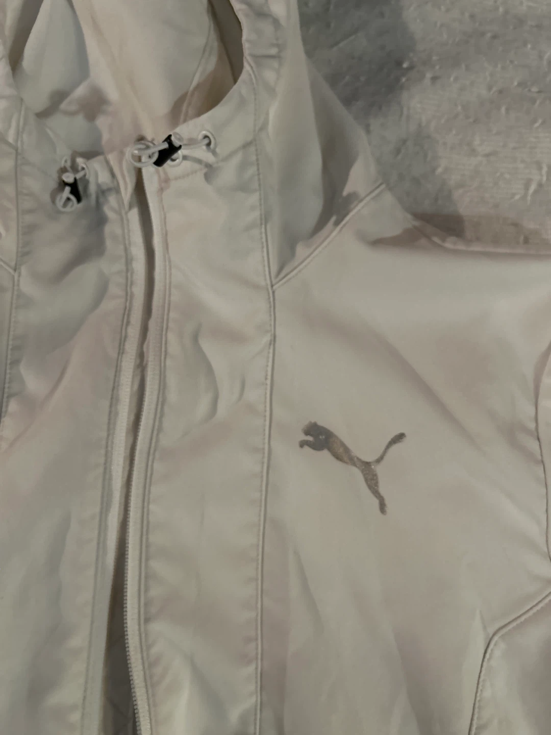 Puma White Hooded Jacket - photo 2