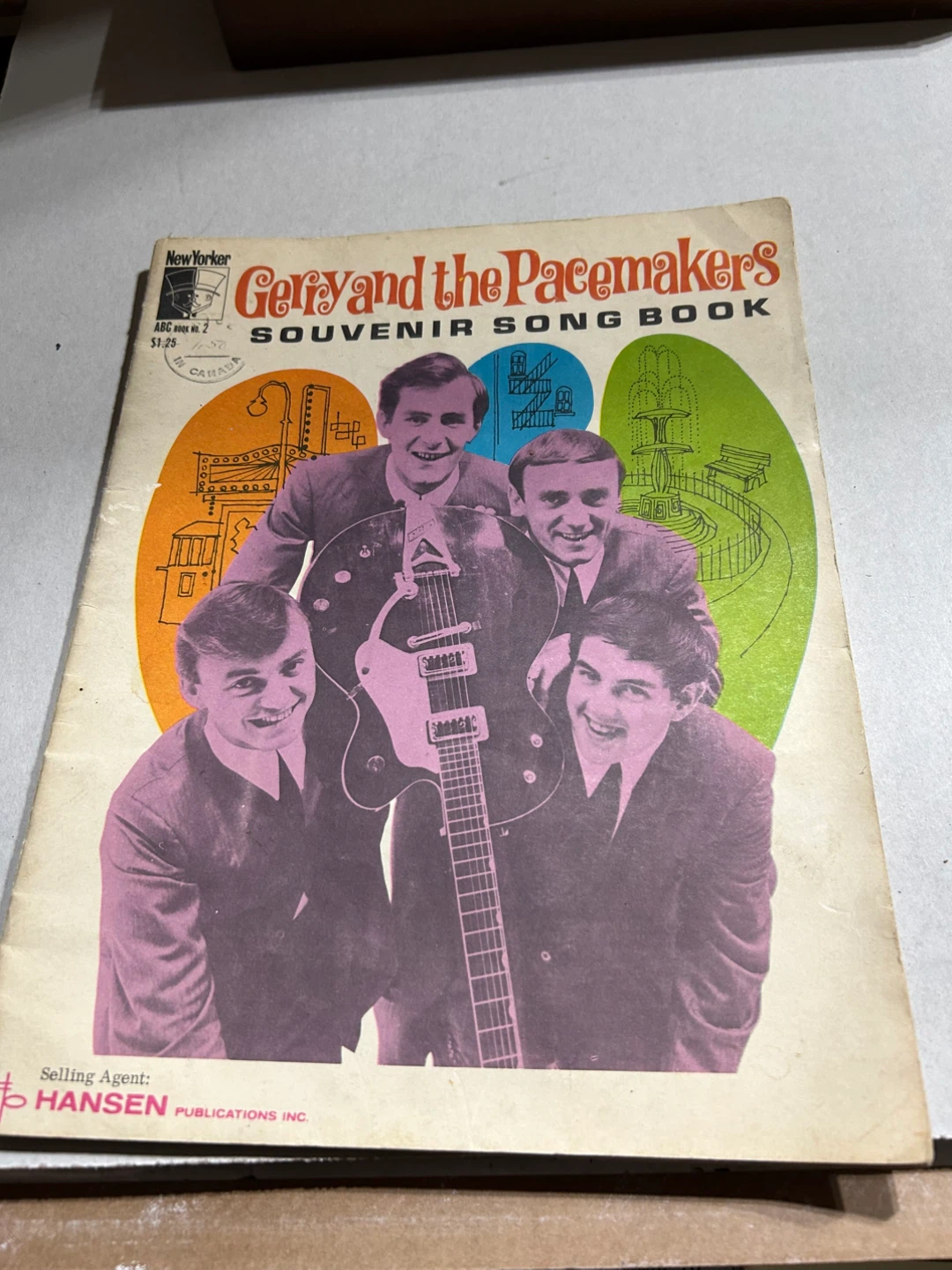 Gerry and the Pacemakers Souvenir Song Book