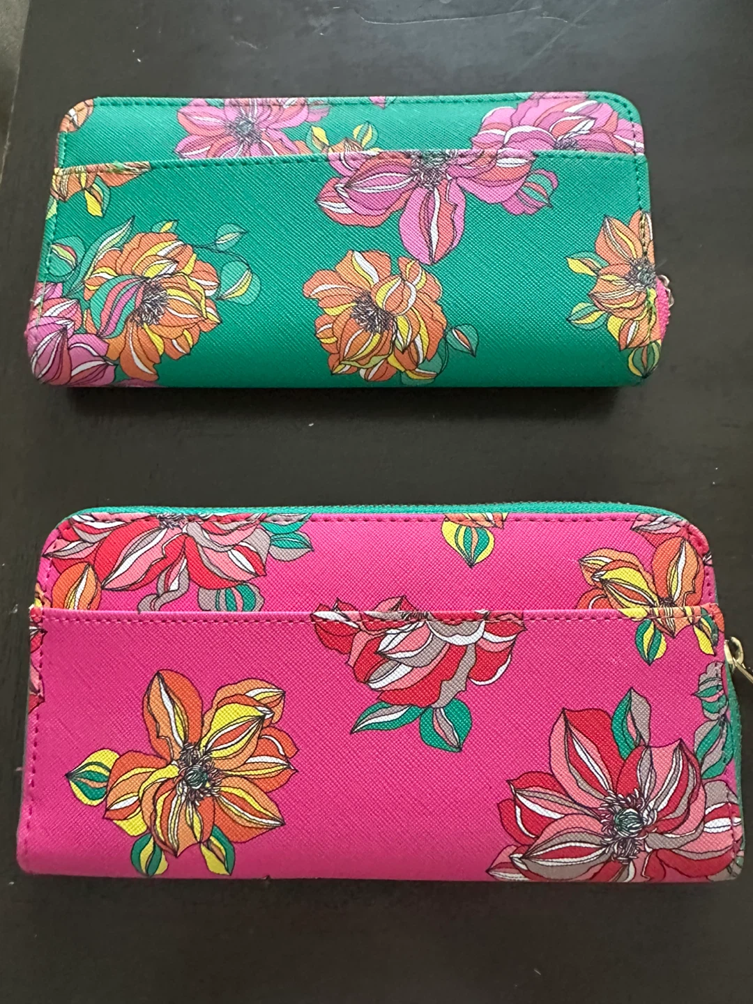 NEW 2 Floral Print Wallets