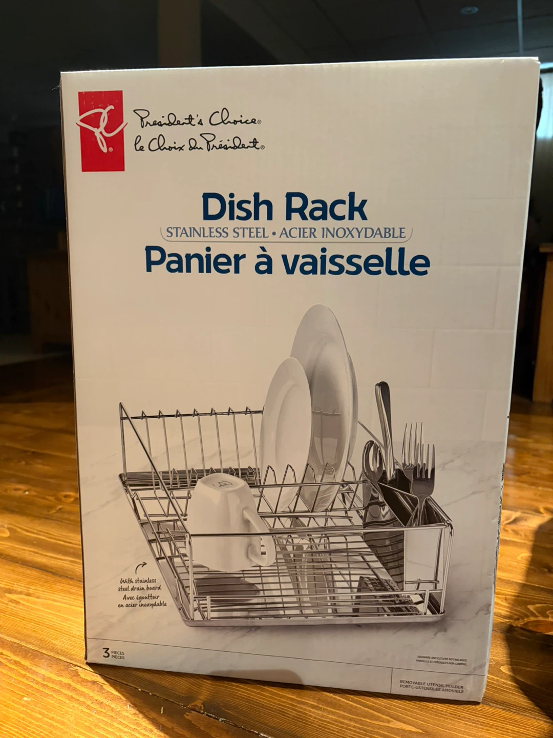 President's Choice Stainless Steel Dish Rack