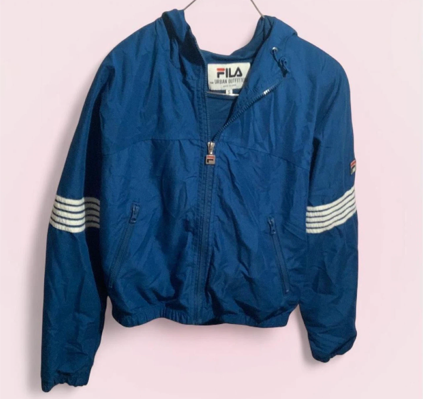 Fila Urban Outfitters Blue Windbreaker Jacket