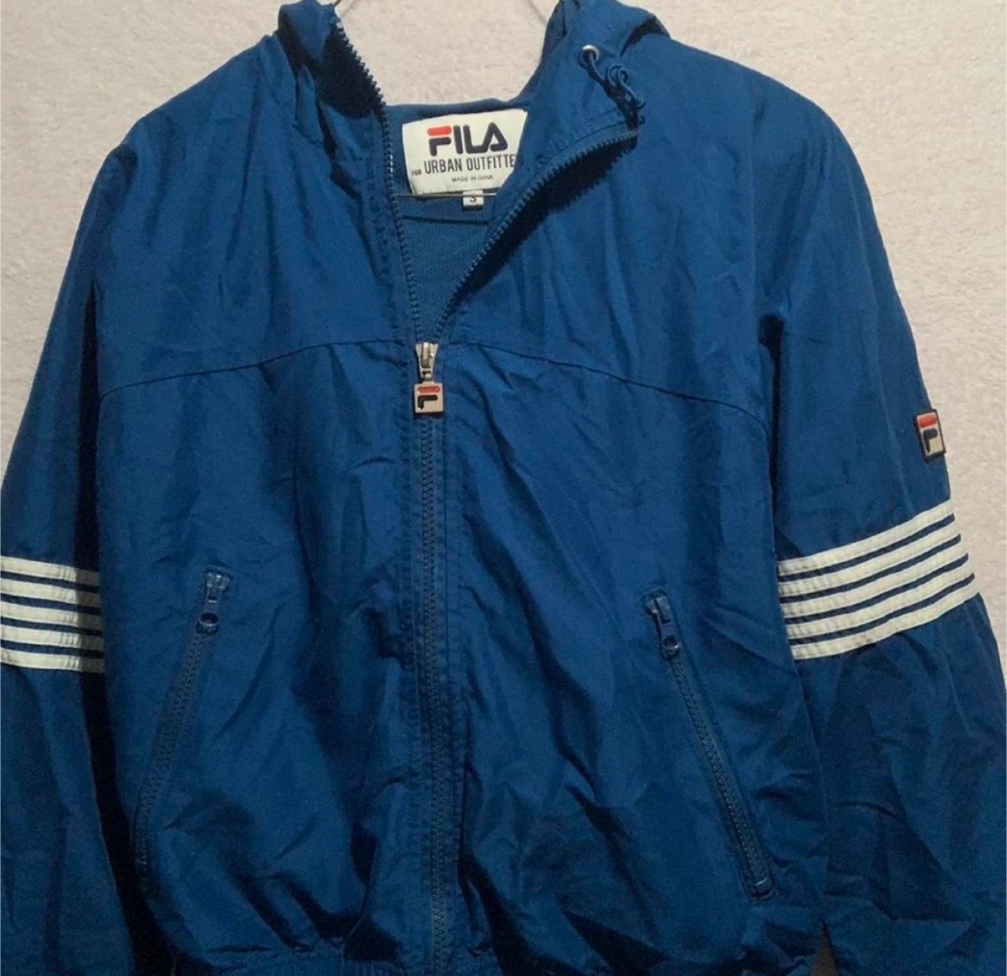Fila Urban Outfitters Blue Windbreaker Jacket - photo 2