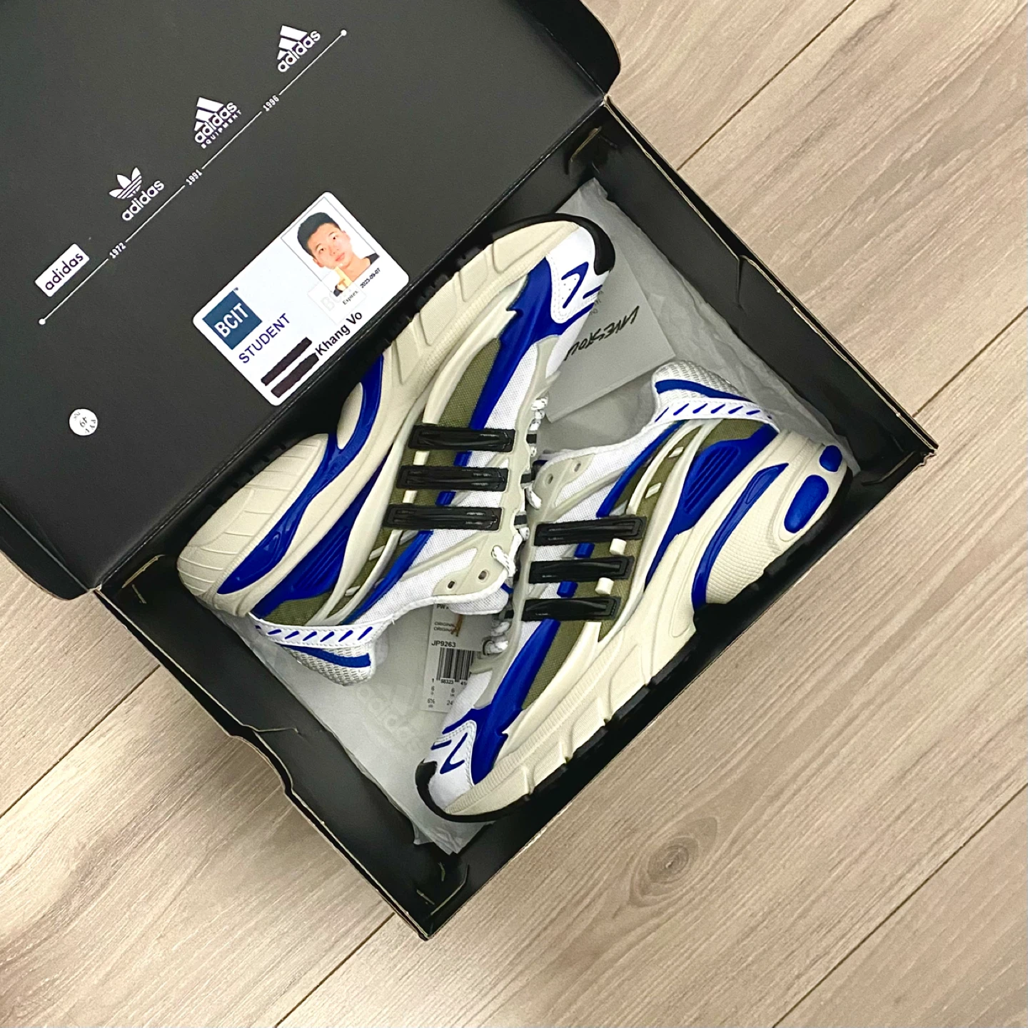 Adidas Adistar Jellyfish PW Royal Blue - Size 6.5M (7.5W)