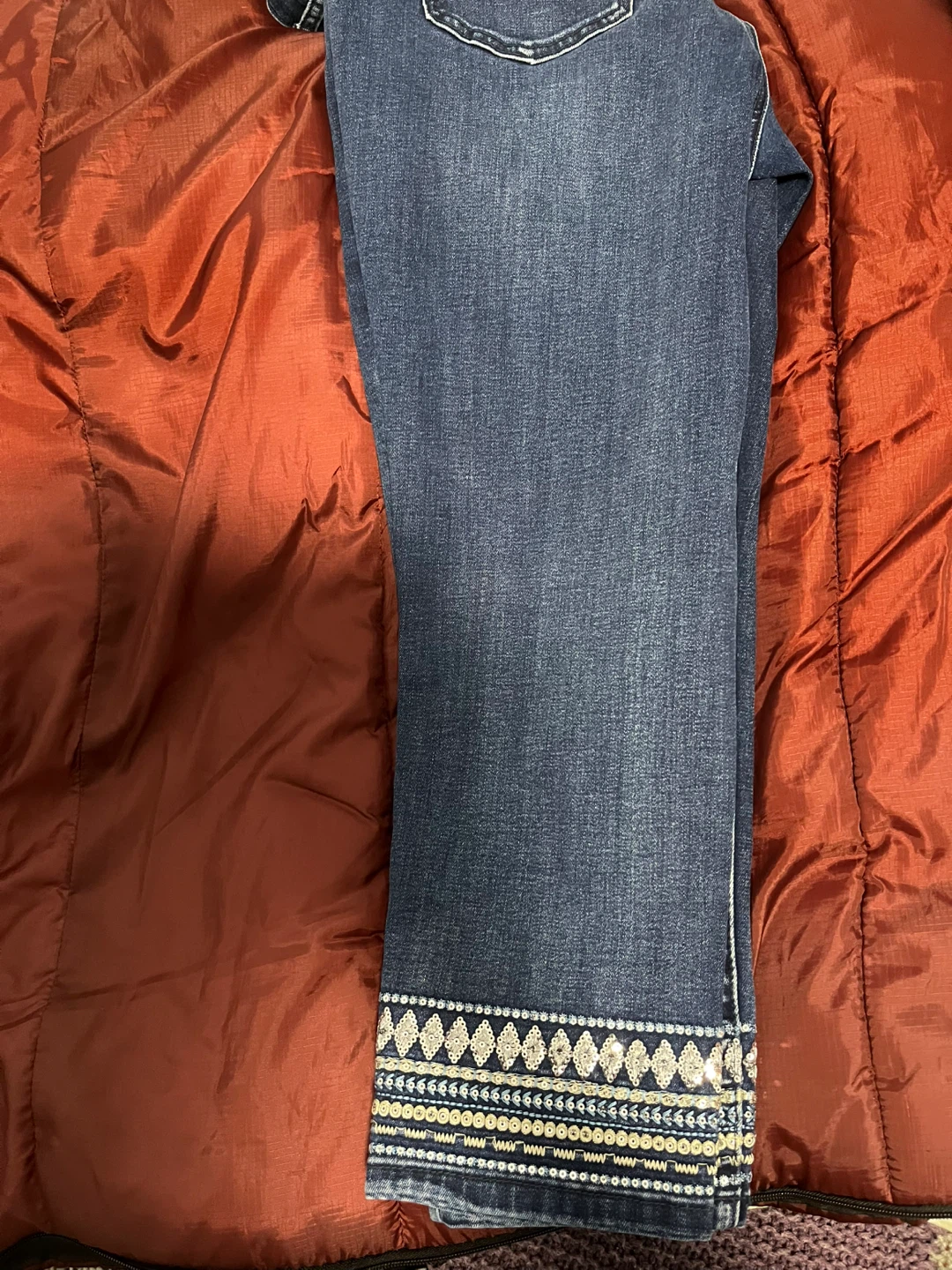 Laura Scott Embellished Denim Jeans - photo 2
