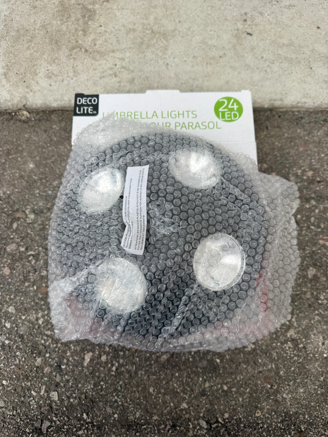 Deco Lite Umbrella Light & Solar Patio Umbrella String Lights - photo 3