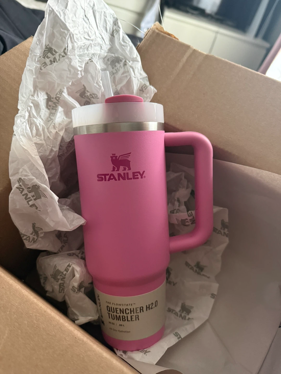 Stanley Quencher H2.0 Tumbler - Pink