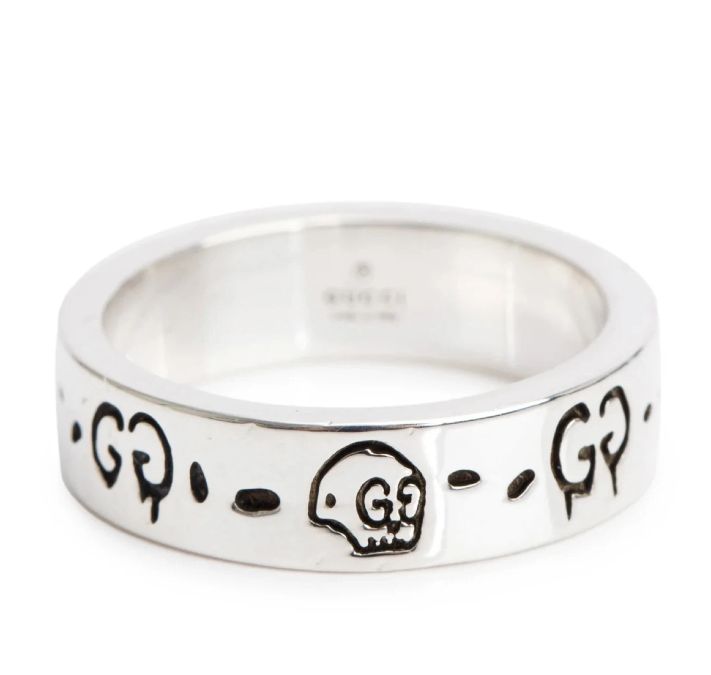 Gucci Silver Skull Ring