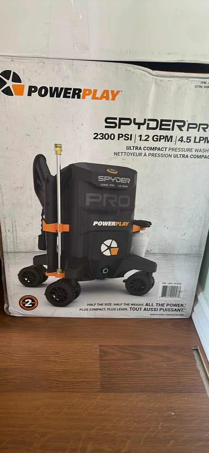 Powerplay Spyder Pro 2300 PSI Pressure Washer