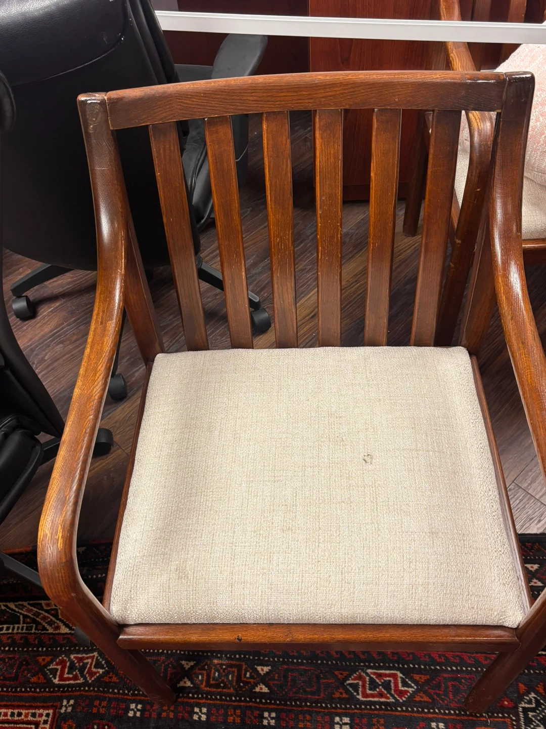Wooden Arm Chair - photo 2