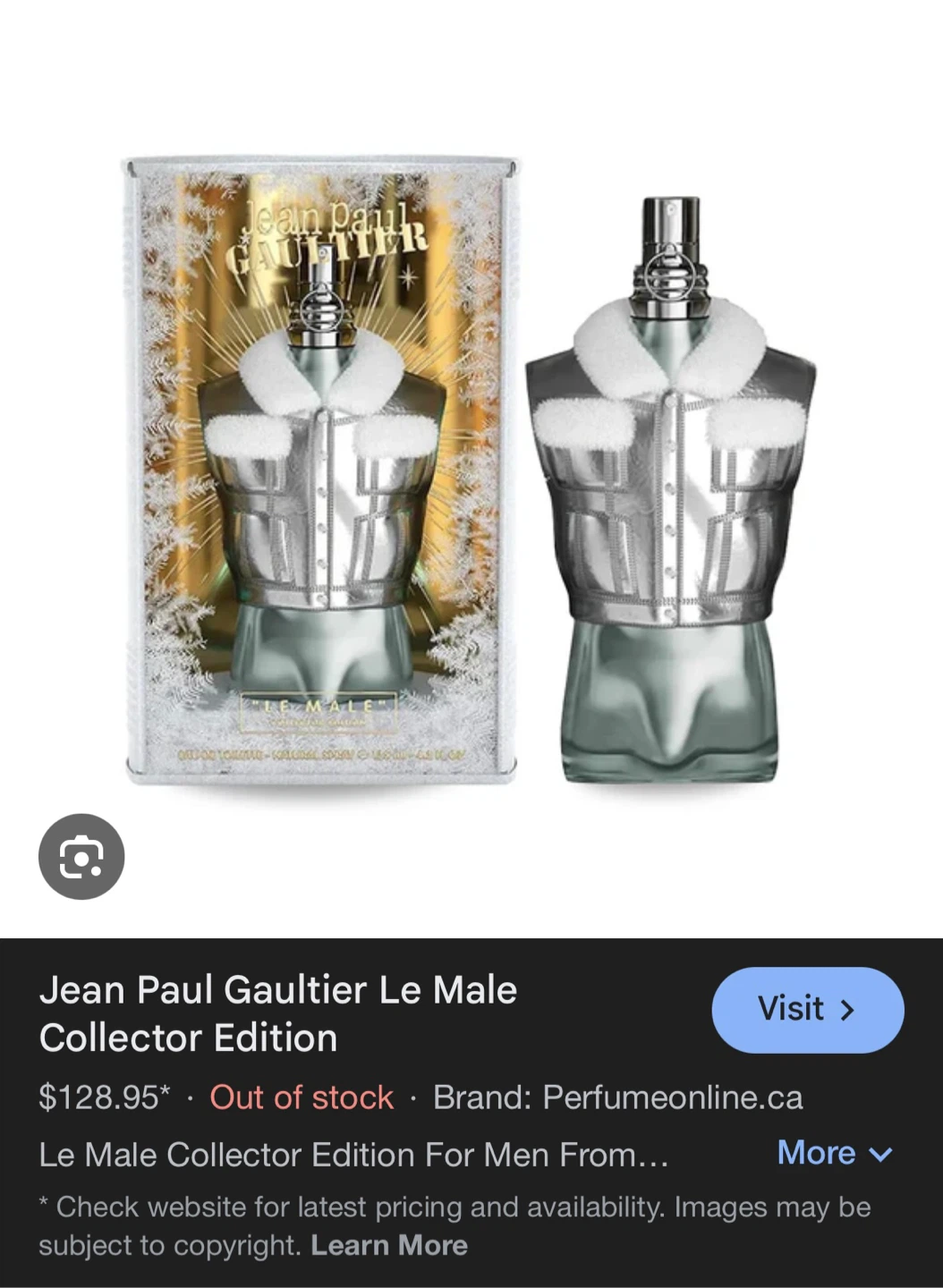 Jean Paul Gaultier Le Male Collector Edition Eau de Toilette