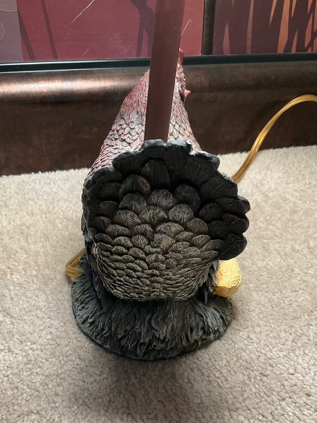 Chicken and Chick Table Lamp - photo 3