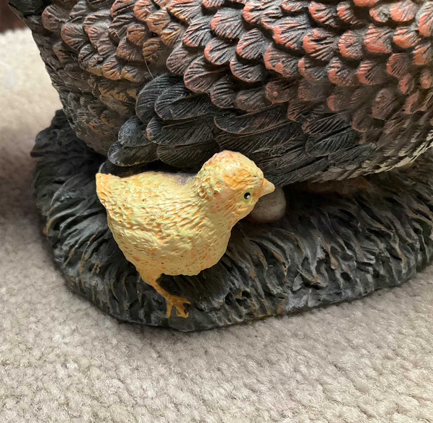 Chicken and Chick Table Lamp - photo 4